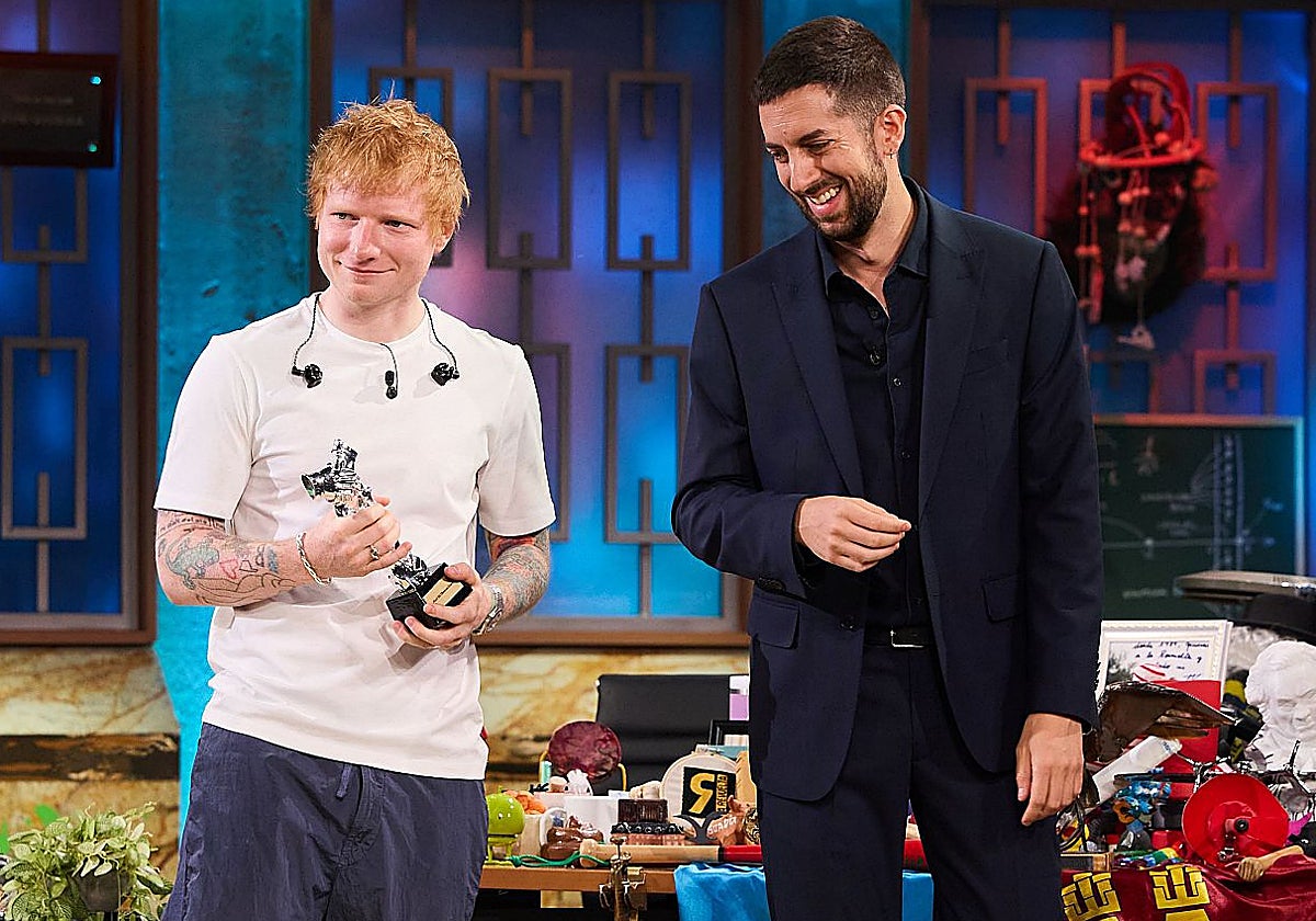 Ed Sheeran en 'La Revuelta'