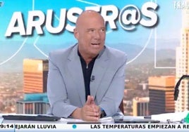Alfonso Arús, rotundo al escuchar los alimentos básicos para sobrevivir a un apocalipsis: «Prefiero morir»
