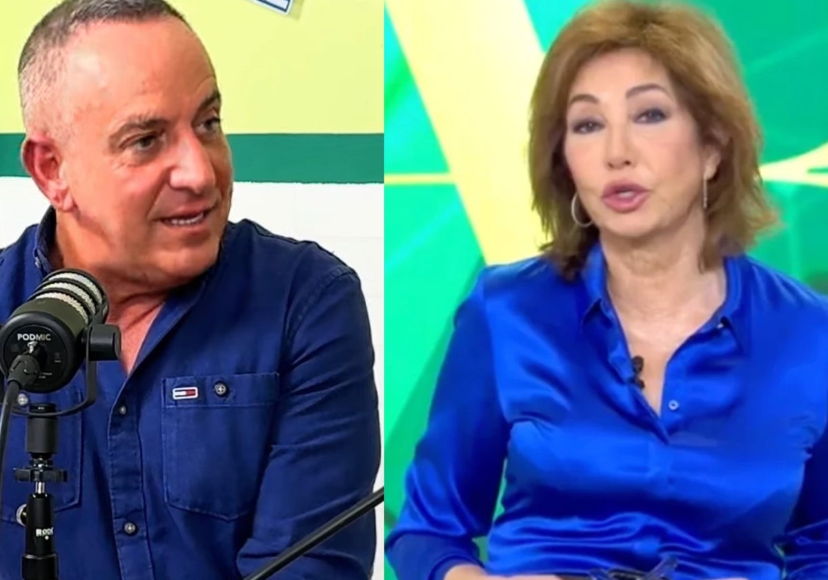 Víctor Sandoval, colaborador de 'La familia de la tele', no se mordió la lengua para cargar contra Ana Rosa Quintana.