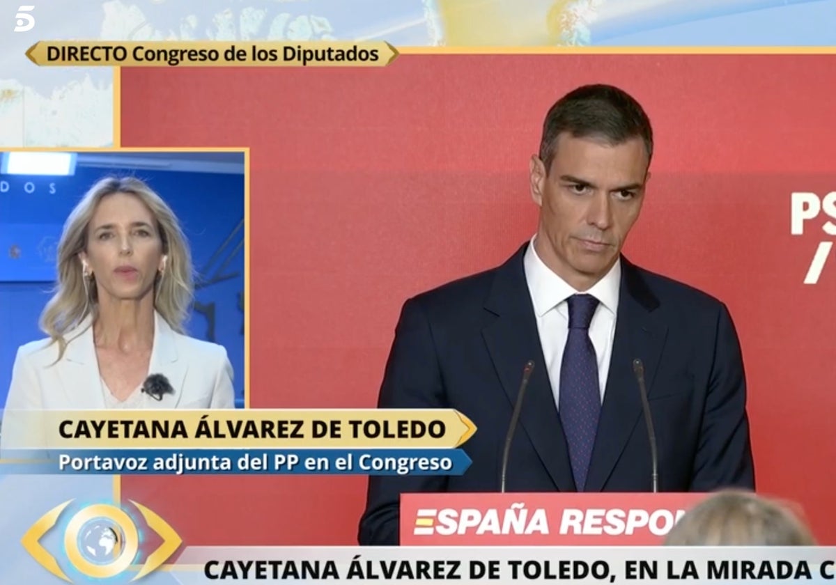 La mirada crítica: Álvarez de Toledo, a degüello contra Pedro Sánchez tras  su comparecencia: «Comedia apocalíptica de un farsante»