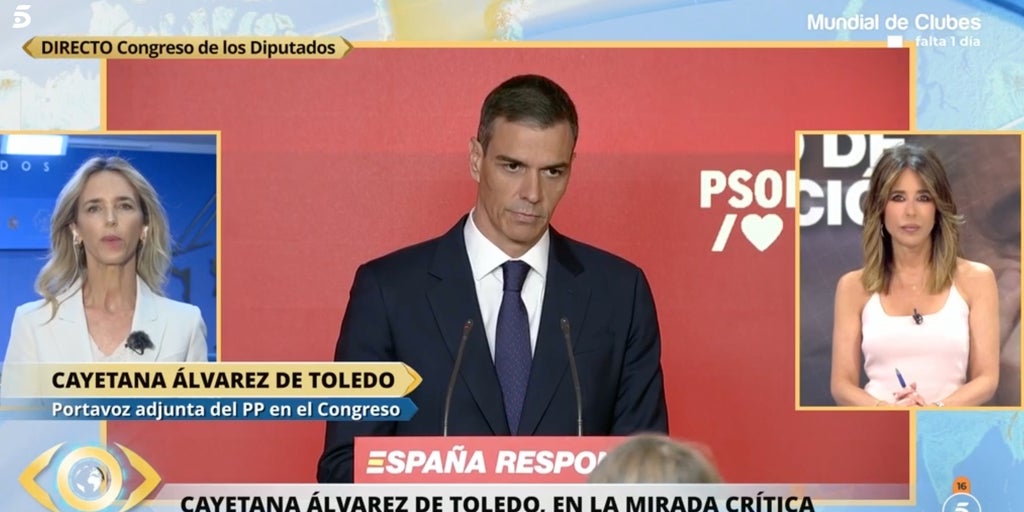 La mirada crítica: Álvarez de Toledo, a degüello contra Pedro Sánchez tras  su comparecencia: «Comedia apocalíptica de un farsante»