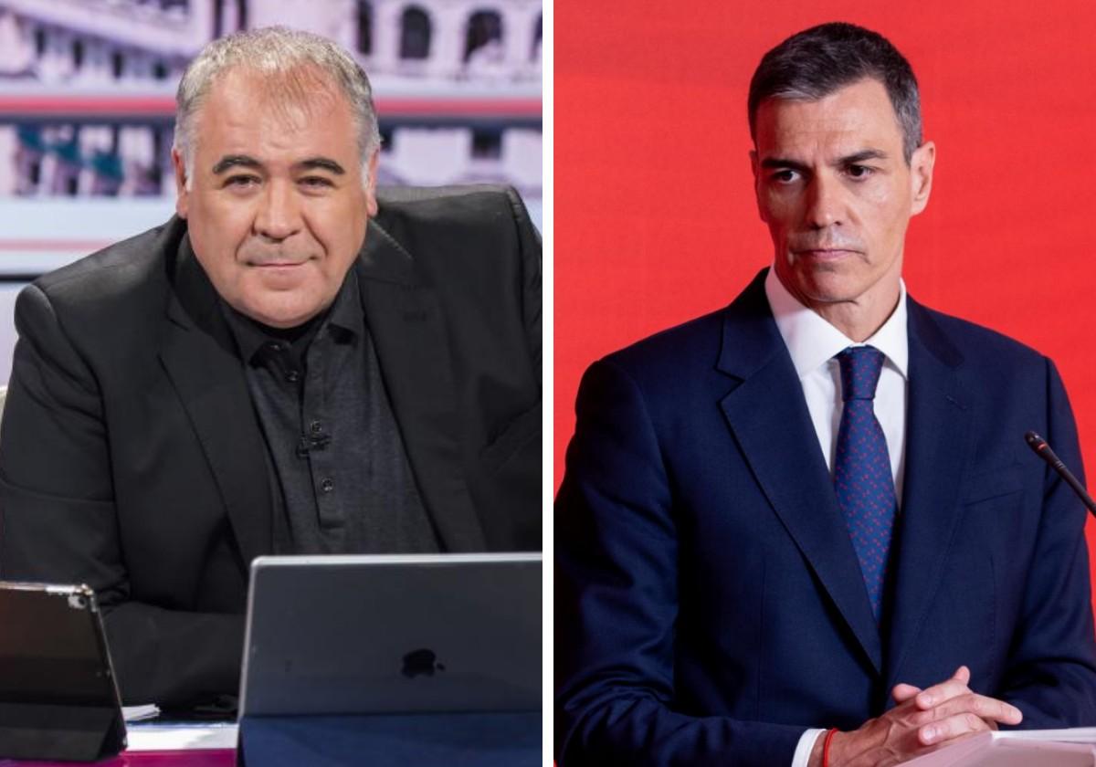 Ferreras arremete contra Pedro Sánchez por su respuesta al escándalo de Santos Cerdán: «Raquítica, pobre y deficiente»