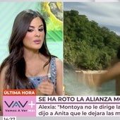 La final de 'Supervivientes' dinamita la relación de Montoya y Anita: «Le puso las maletas en la recepción»