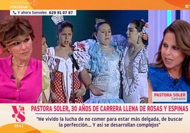Pastora Soler comparte su lucha contra la báscula: «Me obligaban a llevar corsé para parecer más delgada»