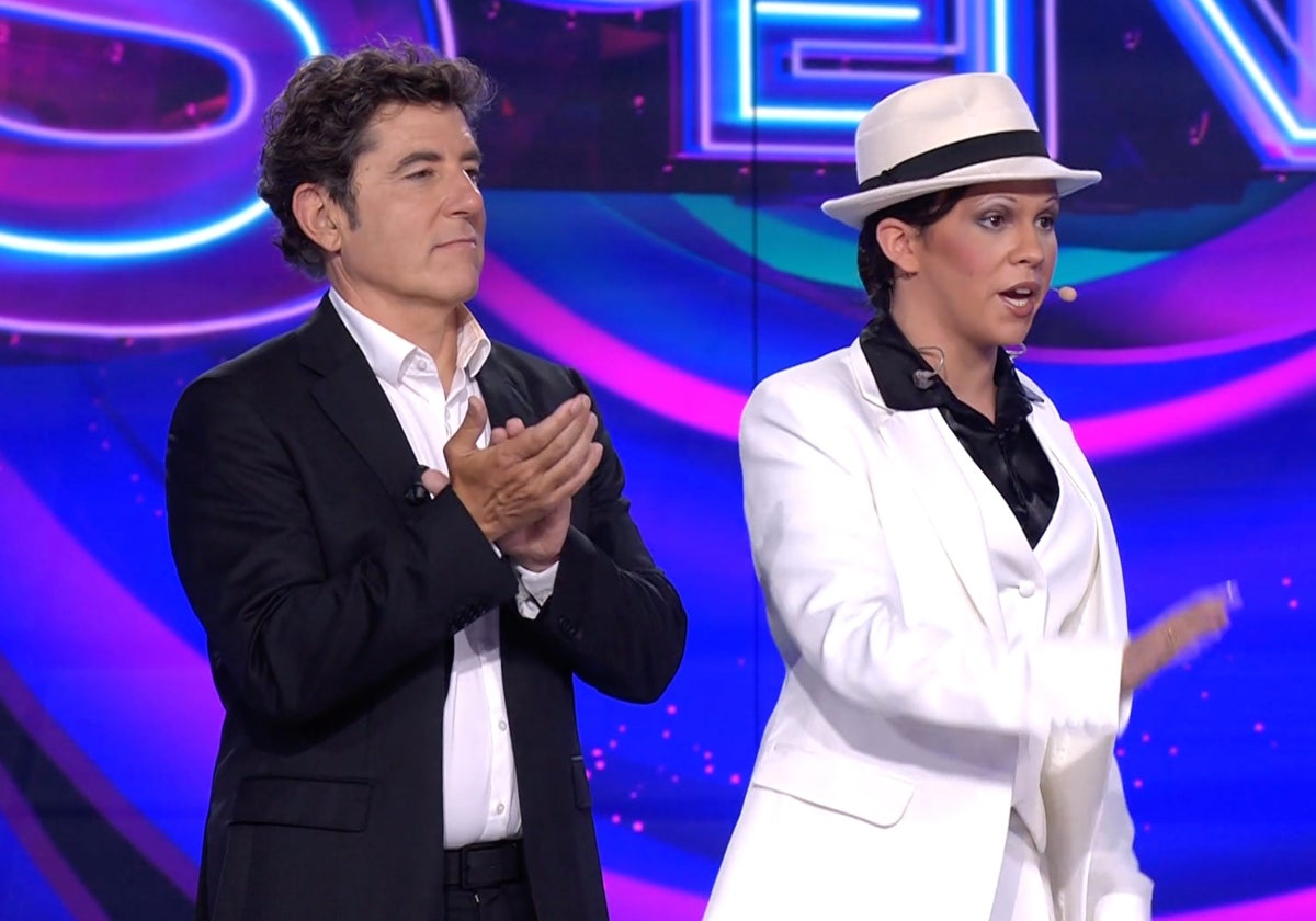 Yenesi caracterizada como Isabel Pantoja en 'Tu cara me suena'