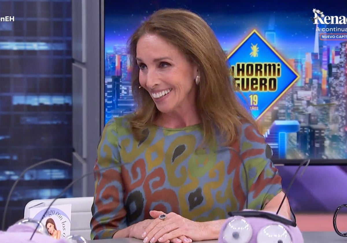 Ana Belén de visita en 'El Hormiguero'