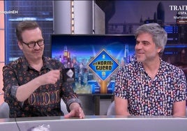Joaquín Reyes y Ernesto Sevilla en 'El Hormiguero'