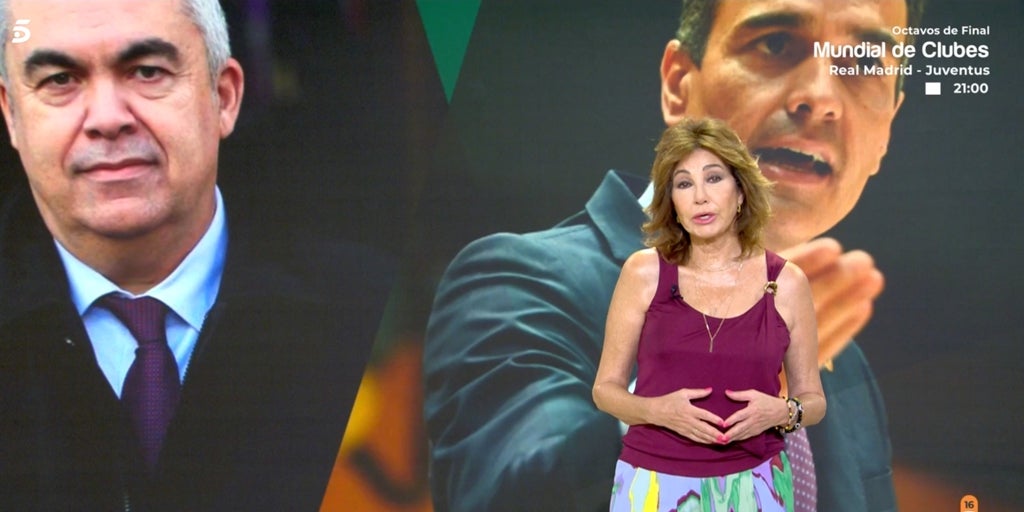 El programa de Ana Rosa: Ana Rosa Quintana noquea a la mujer de Santos  Cerdán con un brutal 'zas en toda la boca': «Lo que es una vergüenza es...»