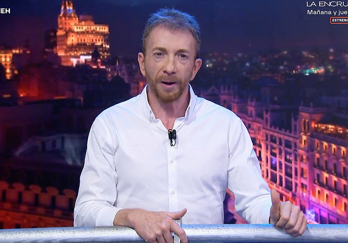 Pablo Motos despidiendo la temporada 19