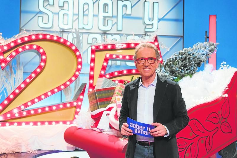 Jordi Hurtado en el plató de 'Saber y ganar'