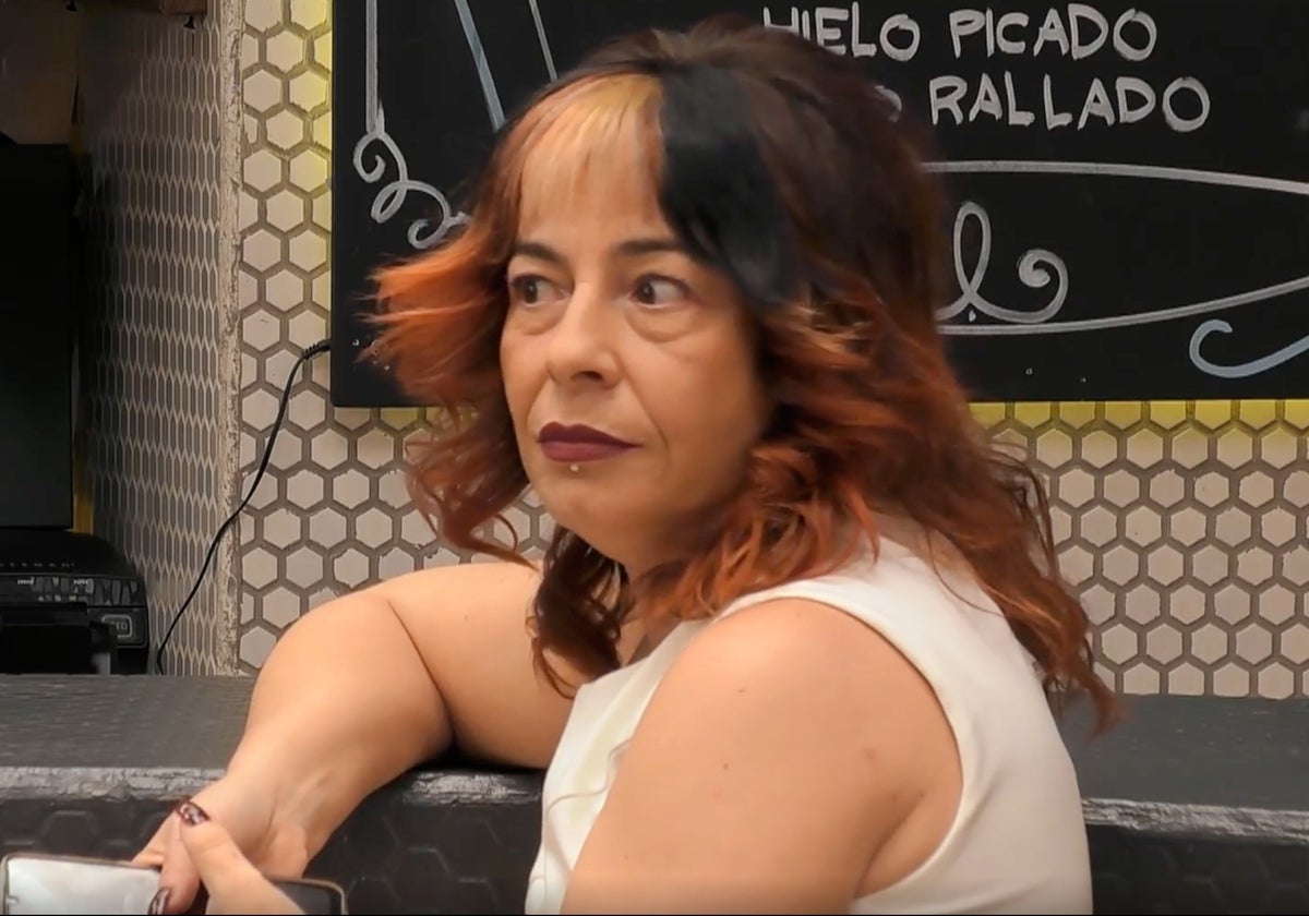 Begoña al ver a Fernando