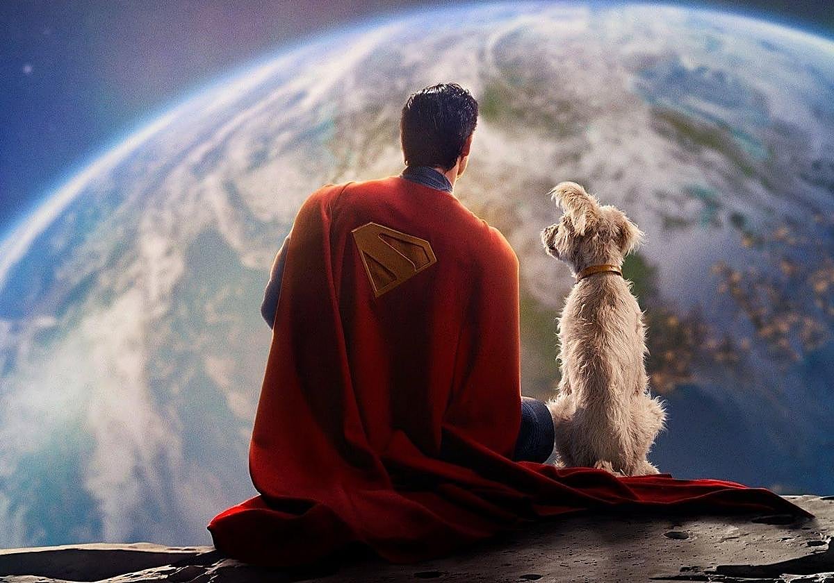 El nuevo Superman y su perrito loco