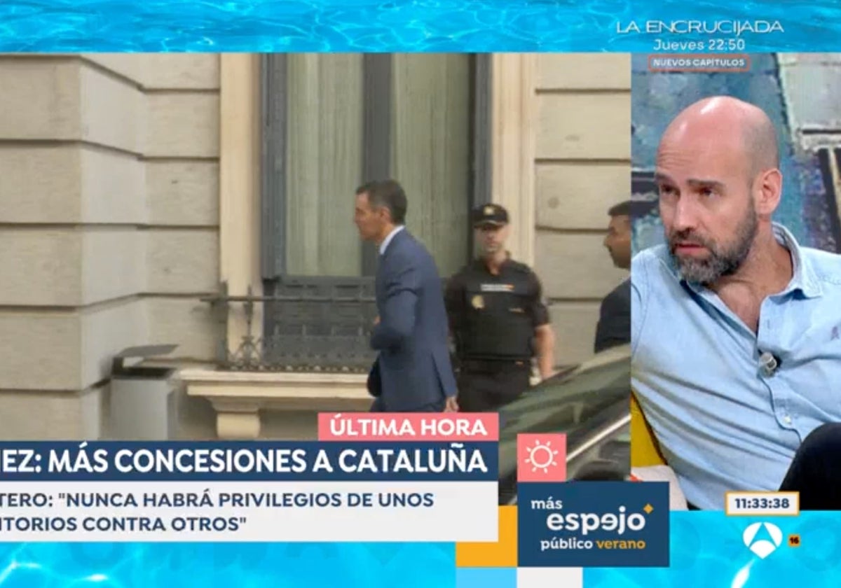 Gonzalo Miró ha sorprendido dando un inesperado 'palo' al Gobierno desde su puesto de 'Espejo Público'.