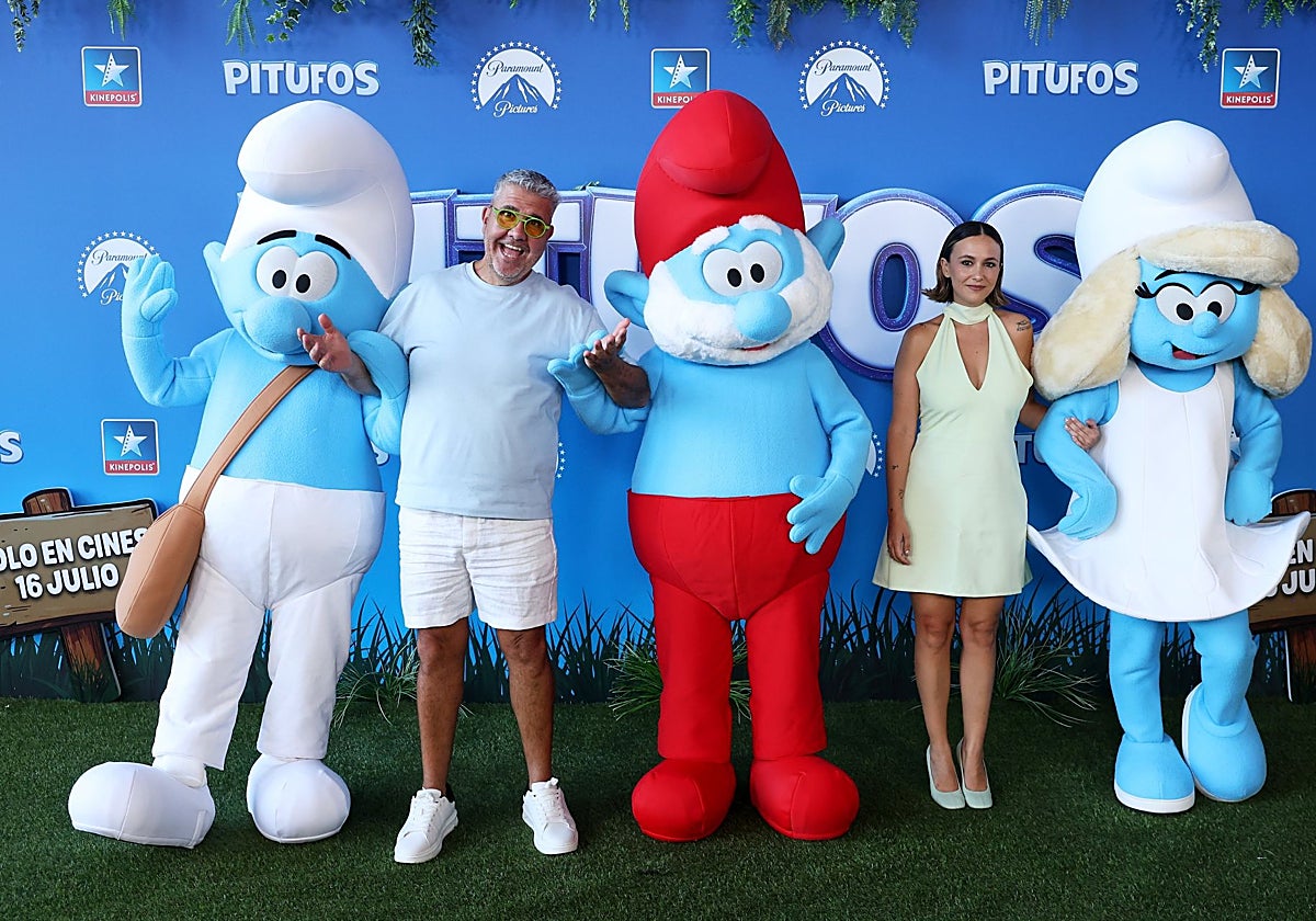 Rigoberta Bandini y Flo durante la 'premier' en España de la película