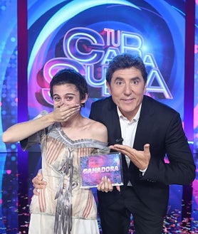 Imagen secundaria 2 - Imágenes de Melani durante la final