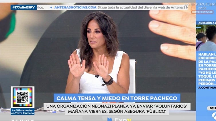 'Espejo Público' paraliza su emisión entre gritos y preocupación por un accidente con una cámara