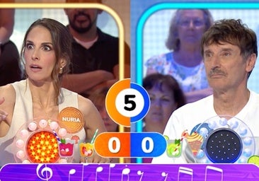 Roberto Leal pone en un aprieto a Nuria Fergó en 'Pasapalabra' con una petición: «Estás de broma, ¿no?»