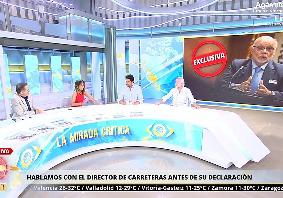 'La mirada crítica' habló en exclusiva con el exdirector de carreteras antes de su declaración, pero este sufrió 'amnesia' en un momento dado.