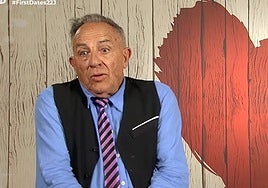 Un soltero jubilado se escandaliza con el 'descaro' de su cita al hablar de sexo: «Eso una señora no lo puede decir»