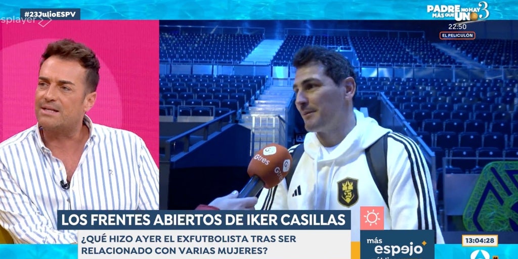 Iker Casillas, «muy rebotado», planta cara a  'Espejo Público': «Buscaos a otro gil***»