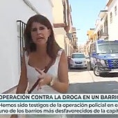 Hasta diez furgones y un helicóptero de la Policía Nacional irrumpen en pleno reportaje de 'Vamos a ver'