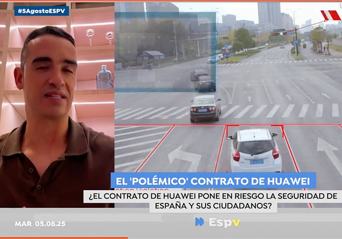Un experto en ciberseguridad ha alertado a los telespectadores de 'Espejo Público' sobre los peligros del contrato del Gobierno con Huawei.