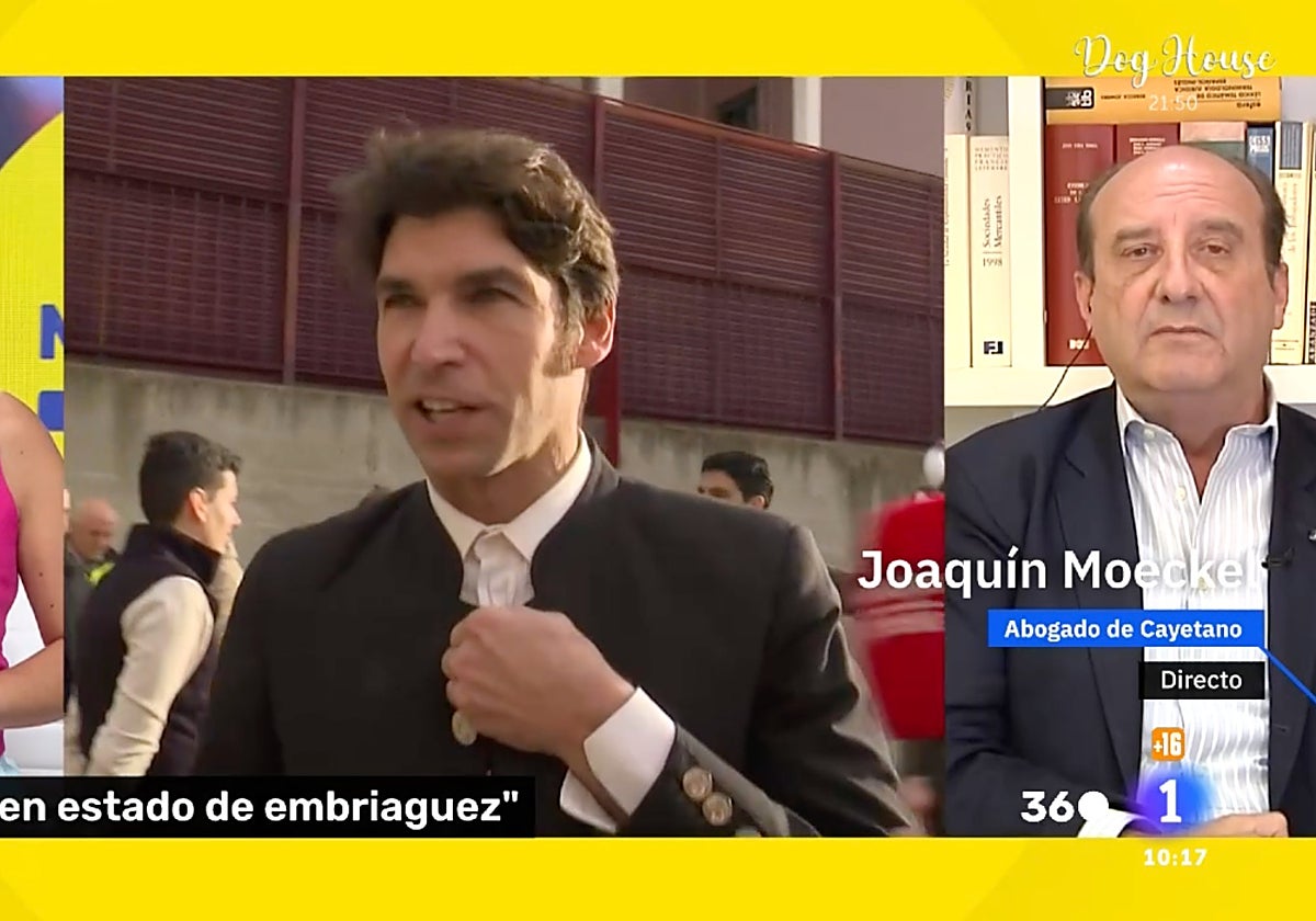 Joaquín Moeckel, abogado de Cayetano Rivera, ha puesto en entredicho el atestado policial en 'Mañaneros'.
