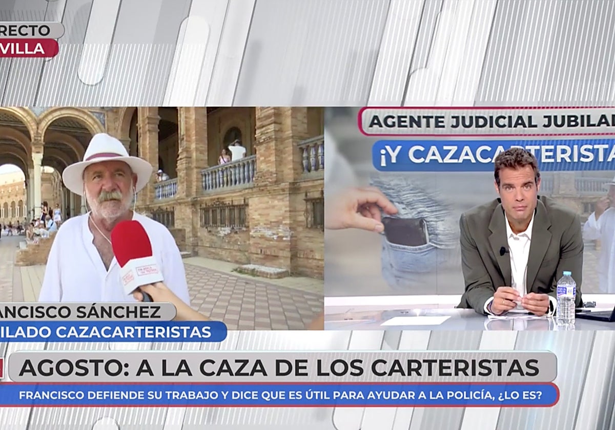 Un jubilado 'cazacarteristas' ha subido la tensión en 'En boca de todos'.