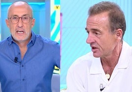 El presentador de 'Vamos a ver' sentencia con tan solo cuatro palabras las fotos más 'hot' de Alessandro Lecquio