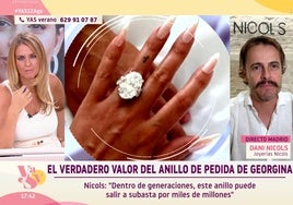 Un experto joyero sorprende al valorar el precio real del anillo de compromiso de Georgina: «¡Eso es pura pornografía!»