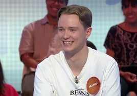 Manu sorprende a los invitados de 'Pasapalabra' con una enorme promesa: «Si gana...»