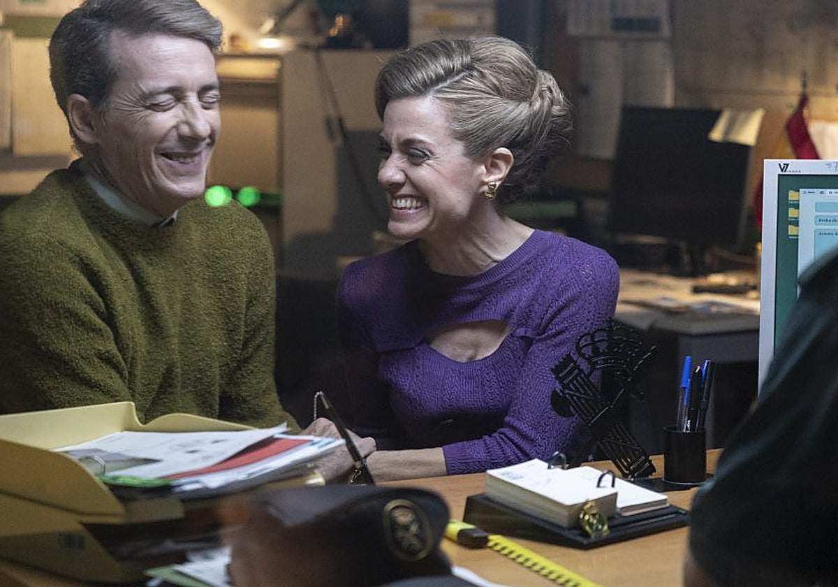 Víctor Clavijo y Alexandra Jiménez en 'Los Muértimer'