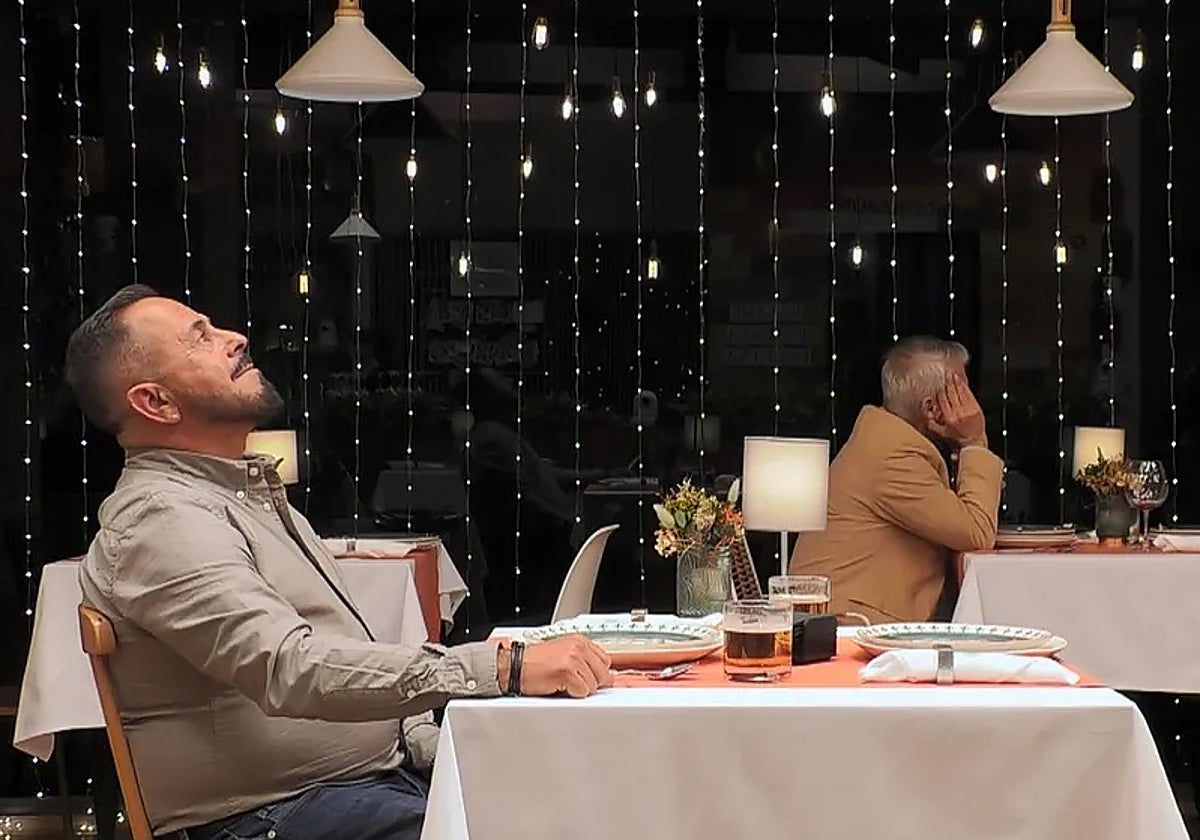 Miguel tras el plantón de su cita