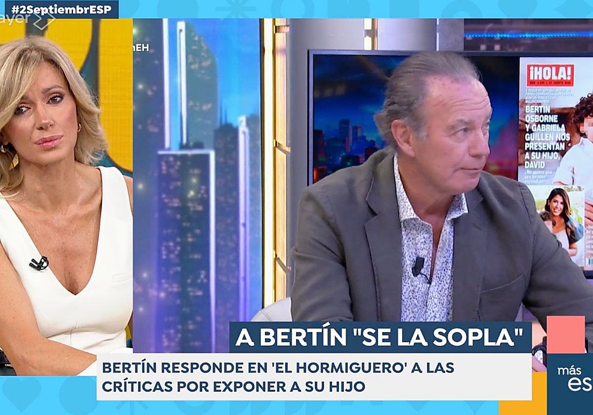 Susanna Griso ha revelado en 'Espejo Público' una anécdota con Bertín Osborne