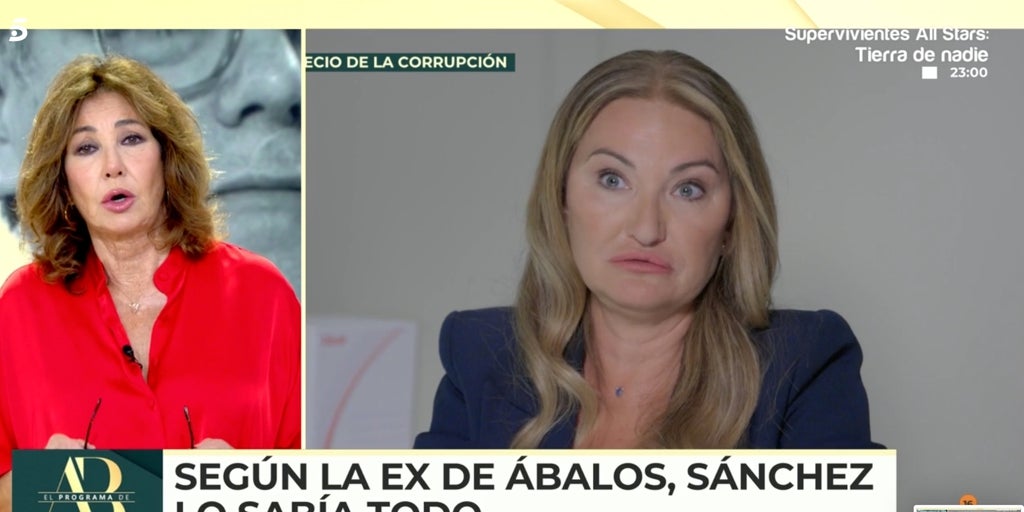 Ana Rosa Quintana, de piedra al conocer las palabras de Nadia Calviño a la exmujer de Ábalos: «Para mí, lo más sorprendente»