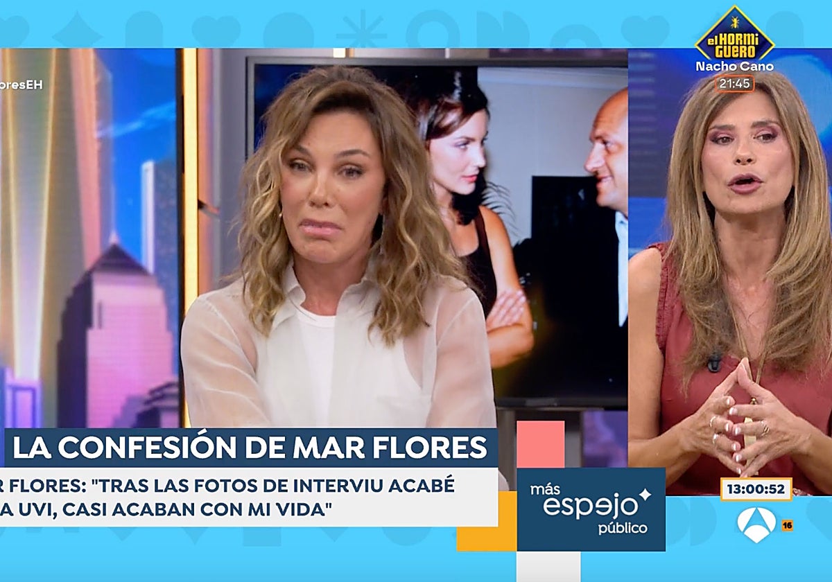 Gema López ha cantado las cuarenta a Mar Flores desde 'Espejo Público'.