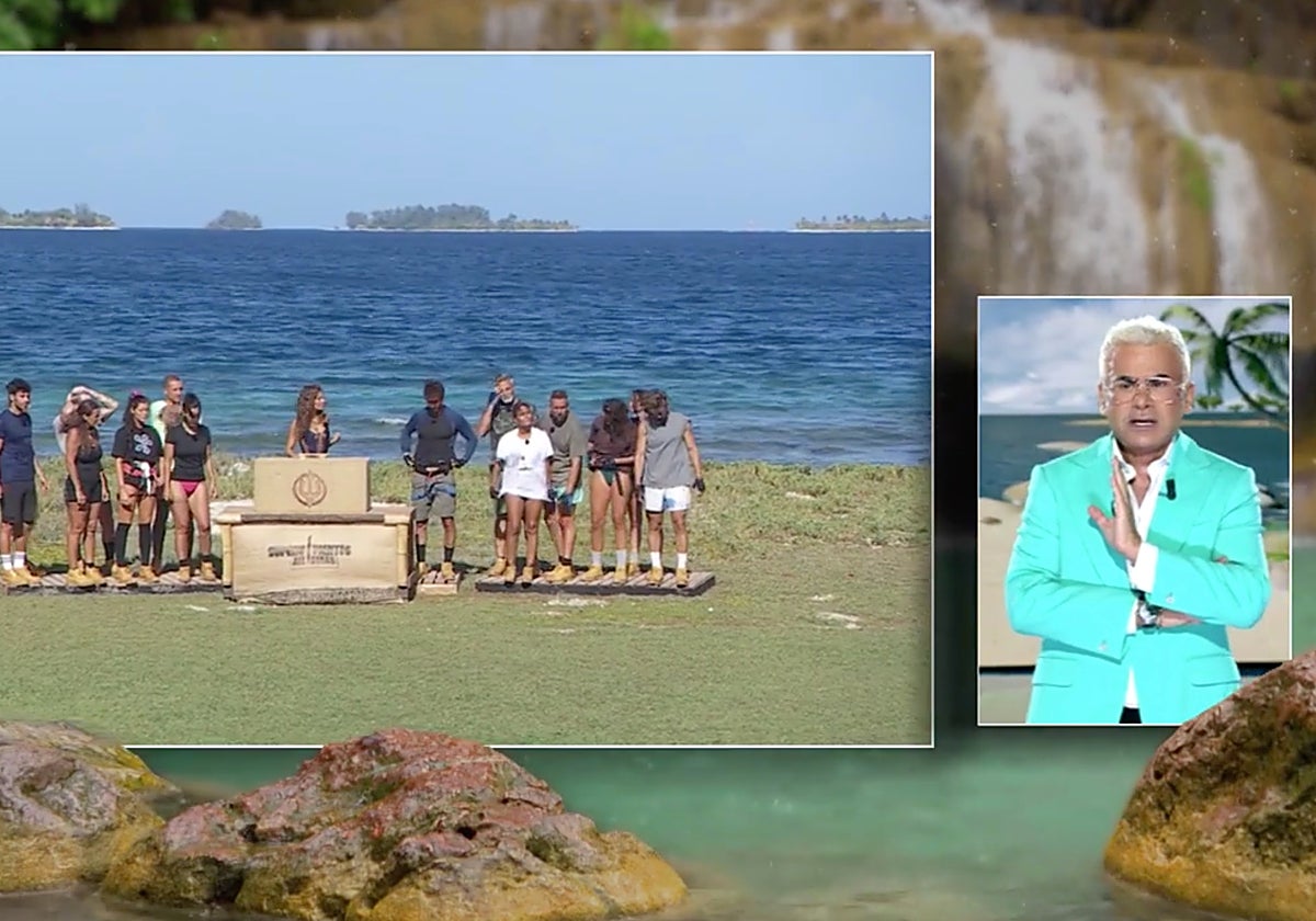 Jorge Javier Vázquez, presentador de 'Supervivientes', se ha quedado de piedra al conectar en directo con los concursantes en Honduras.
