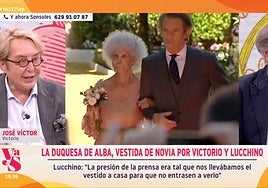 Los detalles del vestido de novia de la Duquesa de Alba contados por sus protagonistas, Victorio y Lucchino