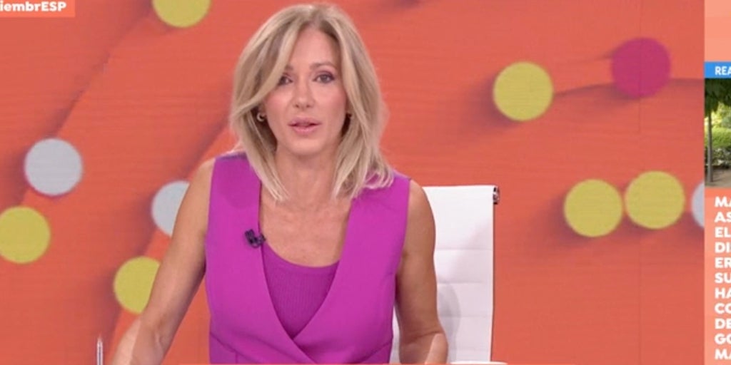 Susanna Griso señala a TVE por lo hecho a Pedro Delgado durante sus críticas en directo al Gobierno