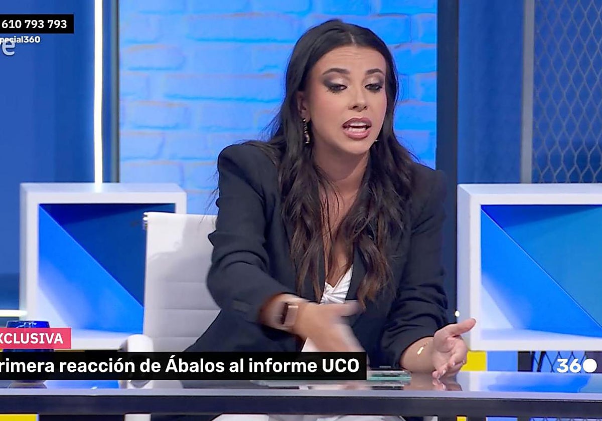 Sarah Santaolalla, colaboradora de 'Malas lenguas' y 'Mañaneros'