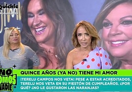 María Patiño estalla tras el veto de Terelu Campos a su programa: «Ella busca generar contenido para ganar dinero»