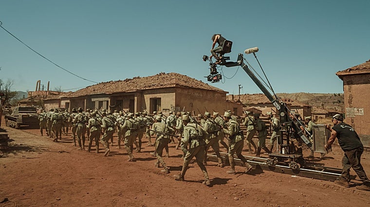 Dentro del rodaje de 'Carta blanca'