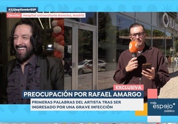 Preocupación ante la última hora del ingreso de Rafael Amargo: «Ha tenido una recaída»