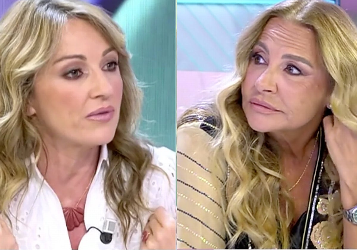 Cristina Tárrega y Sandra Aladro han protagonizado un momento de gran tensión en 'Vamos a ver'.