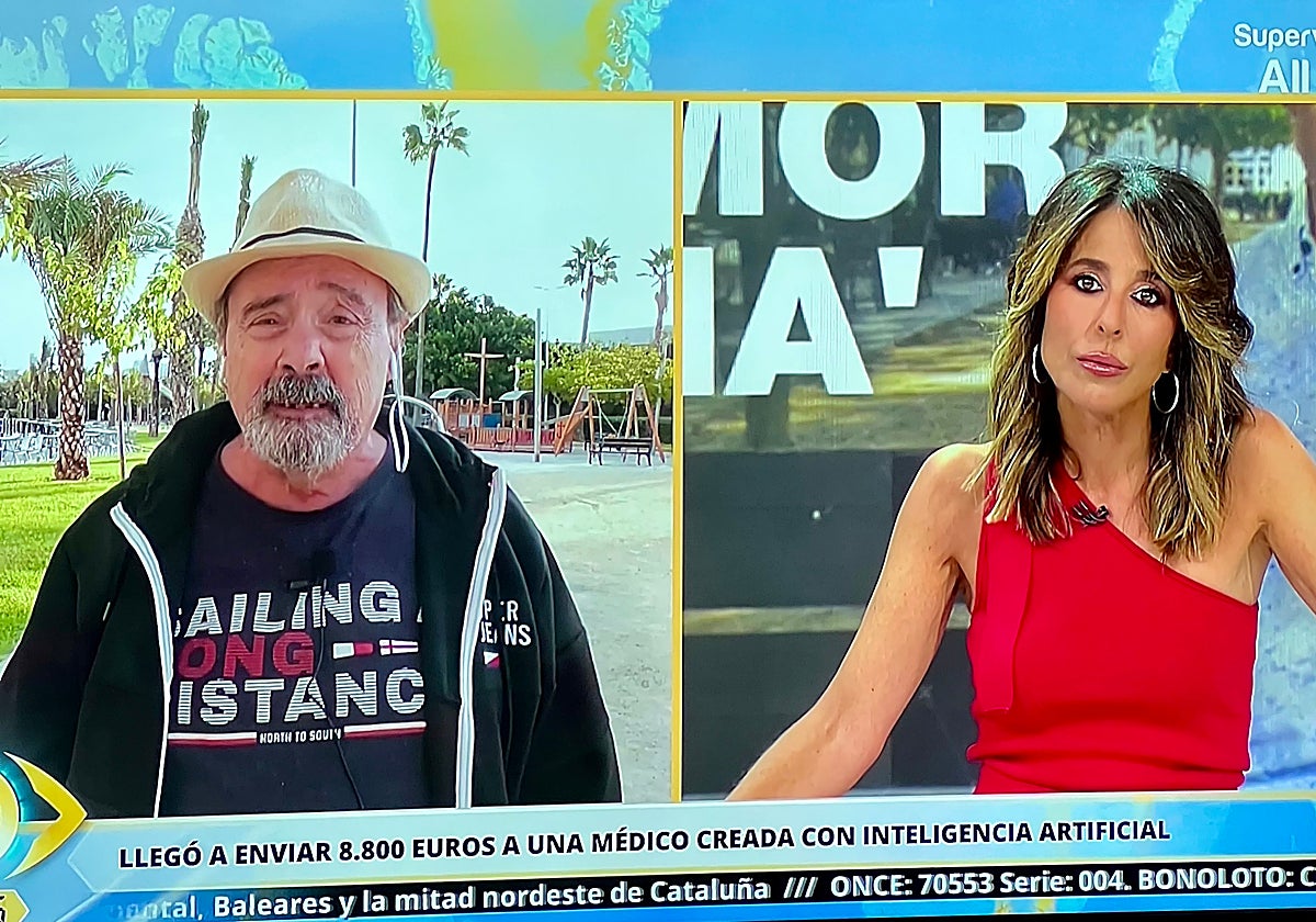 Ana Terradillos ha dado voz en 'La mirada crítica' a un jubilado víctima de una estafa del amor.