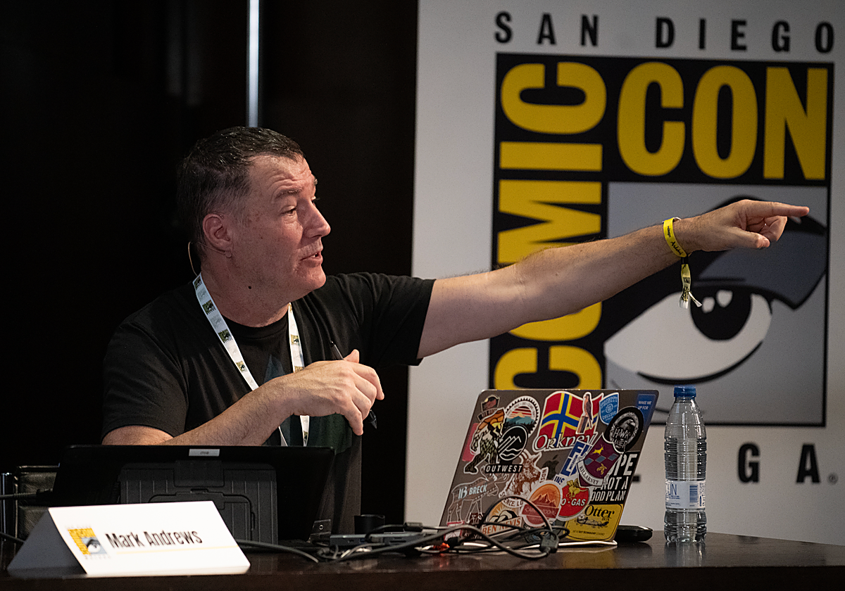 Mark Andrews en la Comic-Con de Málaga