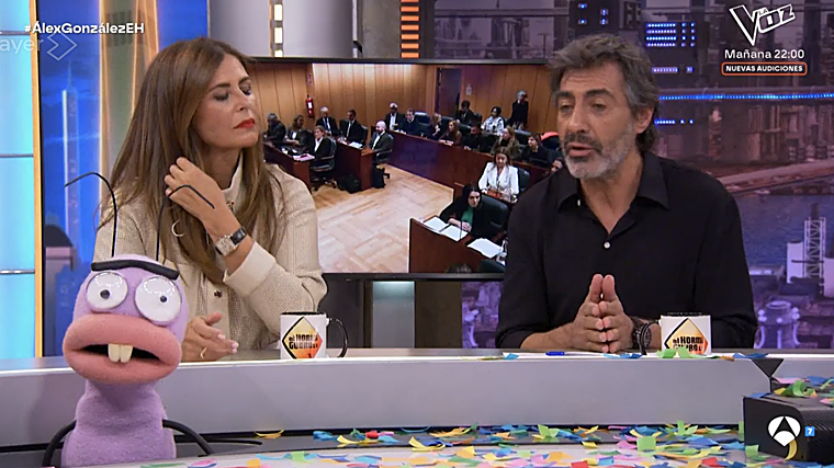 Nuria Roca y Juan del Val en 'El Hormiguero'