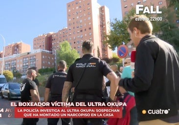 Máxima tensión en el desahucio más surrealista de un okupa con mucha 'jeta': «Está okupando y está agustísimo»