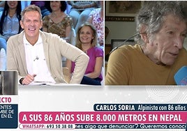 La dieta de Carlos Soria para volver a coronar el Manaslu a los 86 años: «Estos alimentos me sientan bien y me gustan»