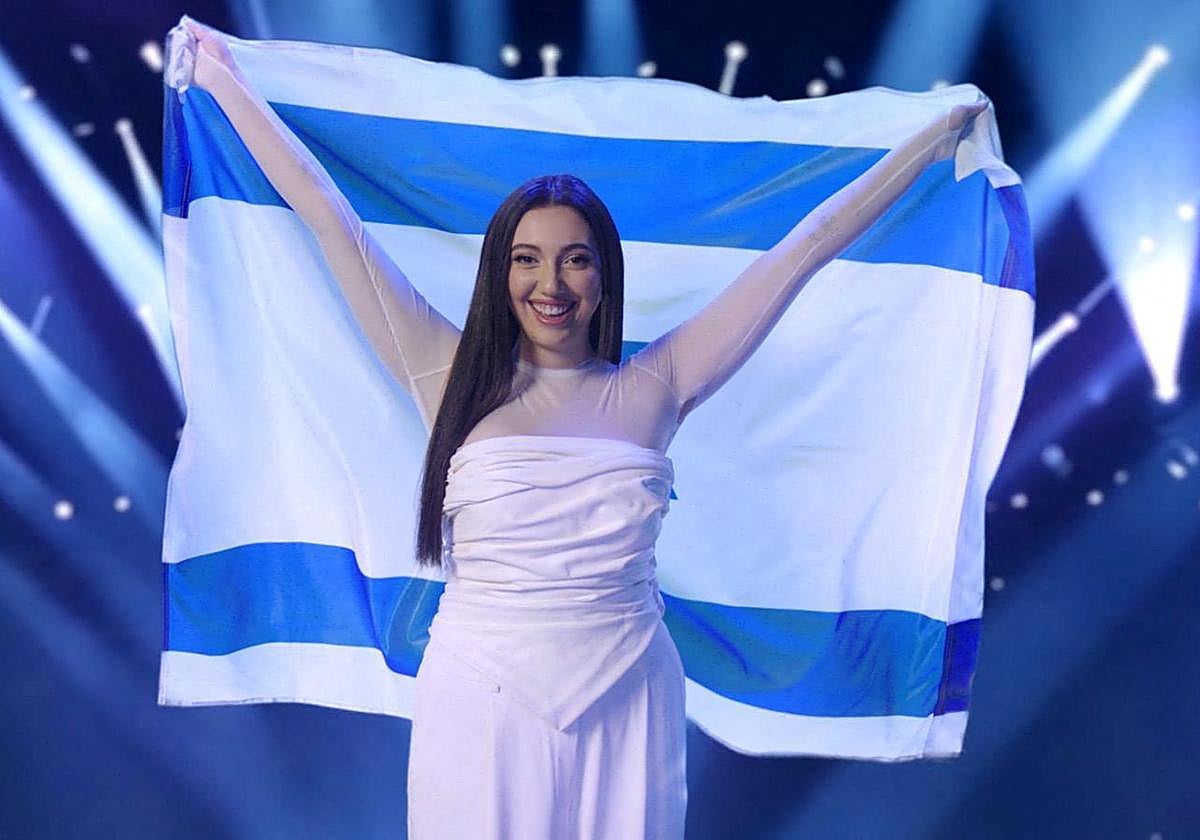 La cantante Yuval Raphael, representante de Israel en Eurovisión en 2025